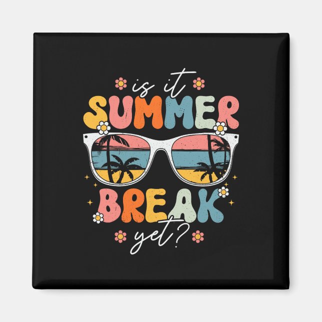 Íman É A Break De Verão No Último Dia Da Escola? (Frente)
