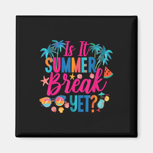 Íman É A Break De Verão, Professora No Final Do Ano? (Frente)