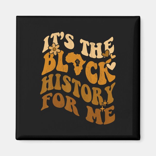 Íman É a história negra para mim mulheres afro-american (Frente)