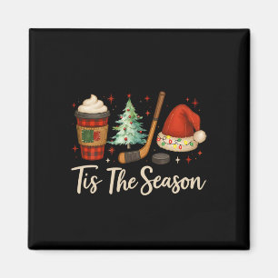 Íman É a Temporada de Hóquei Café Árvore de Natal Hóque