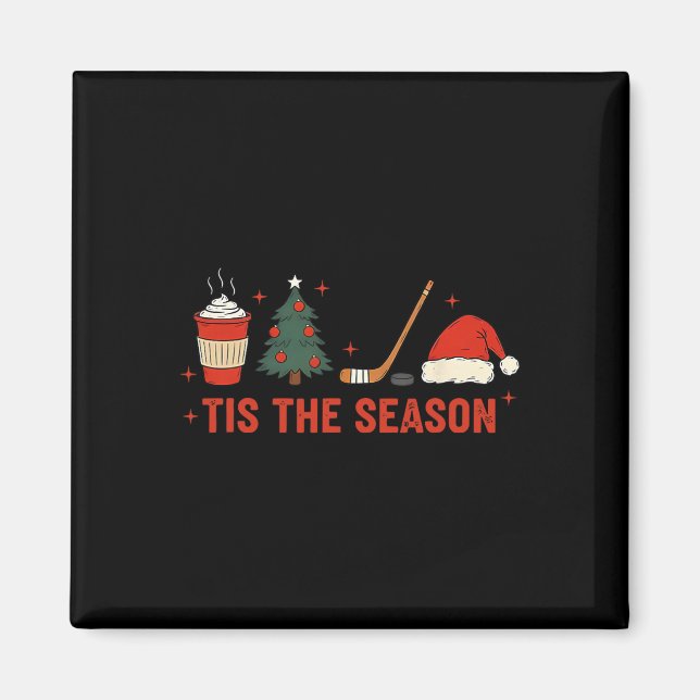 Íman É a Temporada de Hóquei de Natal  (Frente)