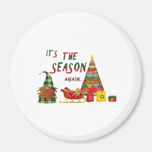 Íman É a Temporada Novamente Gnome de Natal