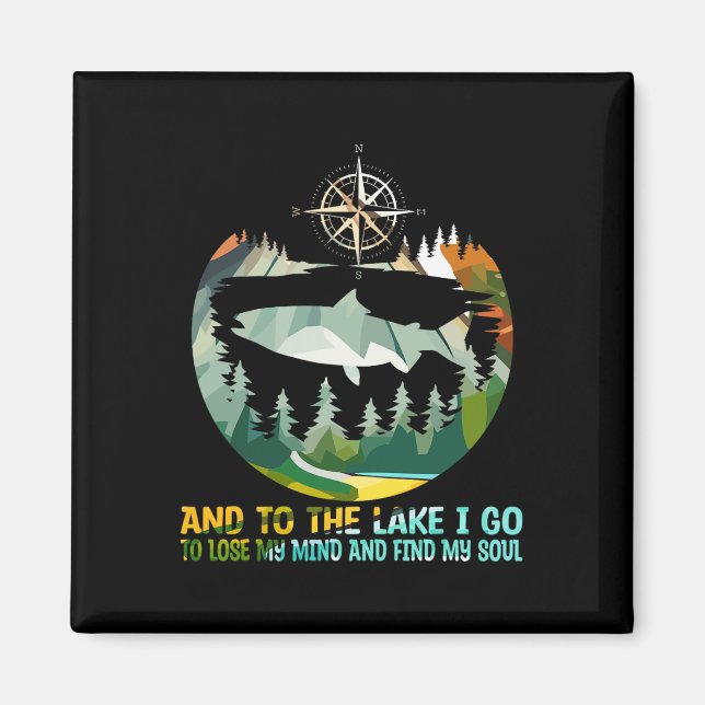 Íman E ao lago vou para perder a cabeça Acampamento Pei (Frente)