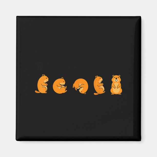 Íman É Assim Que Eu Faço Dia da Marmota Feriado Favorit (Frente)