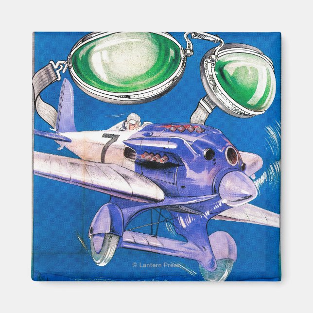 Íman E.B. Meyrowitz Flying Goggles Advertisement (Frente)