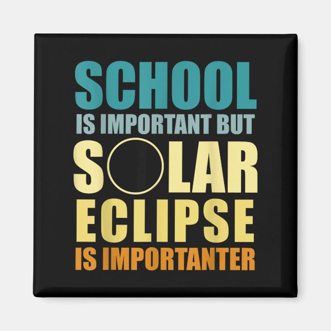 Íman É Camisa Eclipse Solar Mais Importante Eclipse Tot (Frente)
