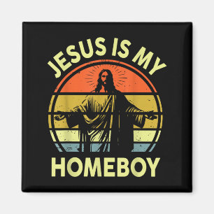 Íman É Camisa Jesus Homeboy Retro Cristão Religioso