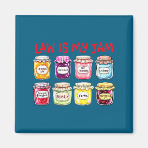 Íman É Camisa Lei Jam Advogado Advogados Colega de Trab