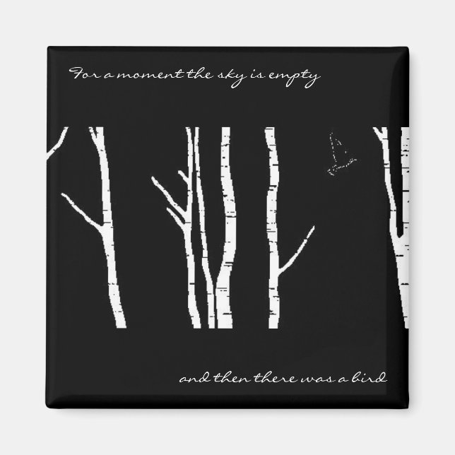 Íman E depois havia um pássaro (Frente)