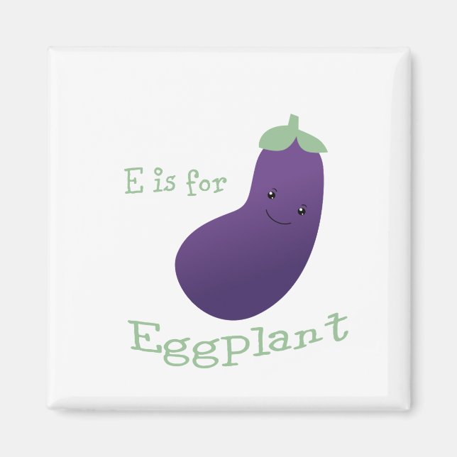 Íman E é para EggPlant (Frente)