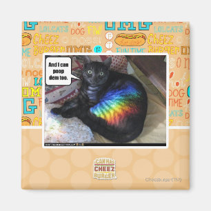 Íman E eu também posso fazer cocô.