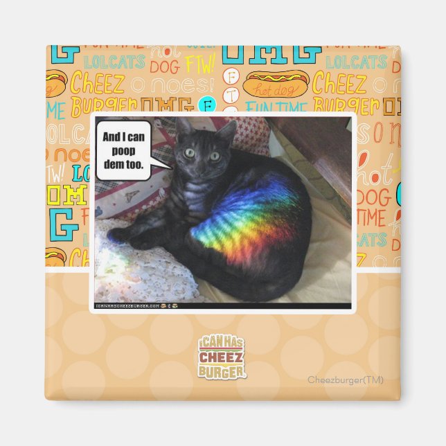 Íman E eu também posso fazer cocô. (Frente)