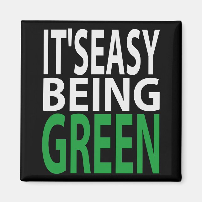 ÍMAN É FÁCIL SER VERDE (Frente)