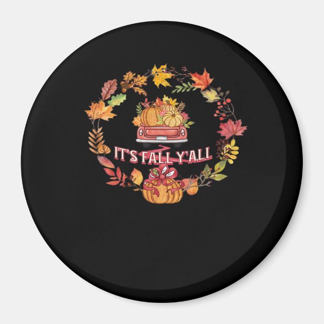 Íman É Fall Y’all Harvest Road (Frente)