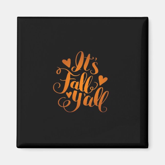 Íman É Fall Y'all! Citação Engraçada (Frente)