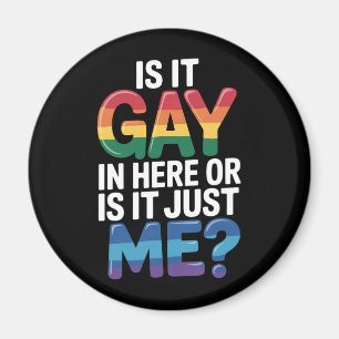 Íman É Gay Aqui Dentro Ou Sou Só Eu Engraçado LGBTQ