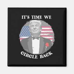Íman É Hora de Cercar a Bandeira do Trump