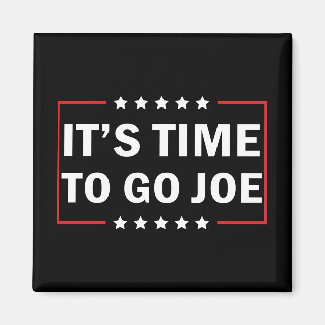 Íman É hora de ir Joe (Frente)