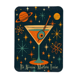 Íman É hora do Martini Atômico Estrelas Cósmicas