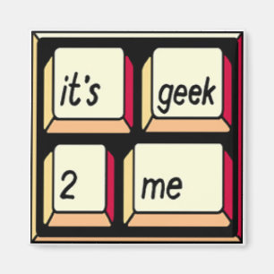 Íman É ímã de Geek-2-Me!