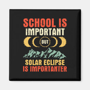 Íman É Importante, Mas O Eclipse Solar Total É Importan