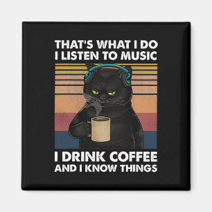Íman É isso que eu faço, ouço música, bebo café