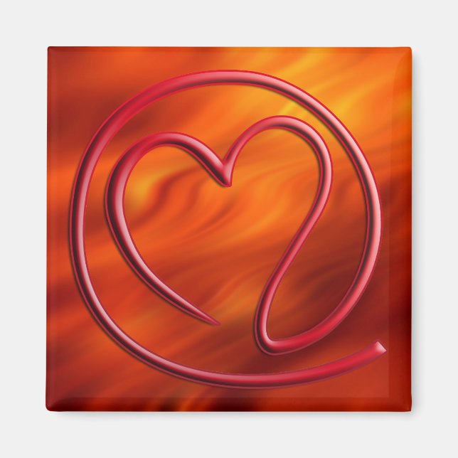 Íman e m a i l 4 y o u | fire red (Frente)