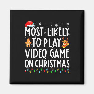 Íman É Mais Provável Jogar Vídeo Em Papais noeis De Nat