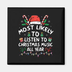 Íman É mais provável ouvir música de Natal o ano todo