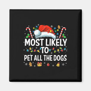 Íman É Mais Provável Pet Todos Os Cães De Natal Diverti