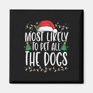 Íman É Mais Provável Pet Todos Os Cães De Natal Diverti