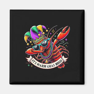 Íman É Mardi Gras Bruh - Engraçado Dabbing Crayfish Mar