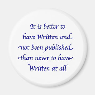 Íman É melhor ter escrito