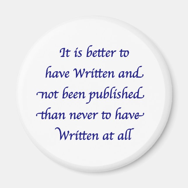 Íman É melhor ter escrito (Frente)