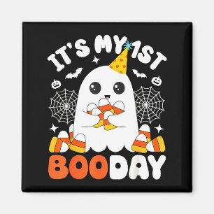 Íman É Meu 1º Dia de Boo, Fantasma de Halloween Engraça