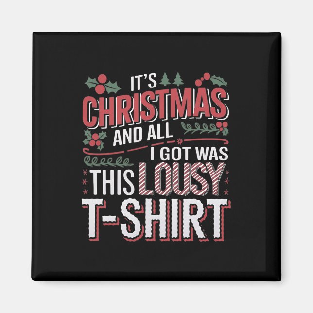 Íman É Natal e tudo o que tenho foi um péssimo Natal (Frente)