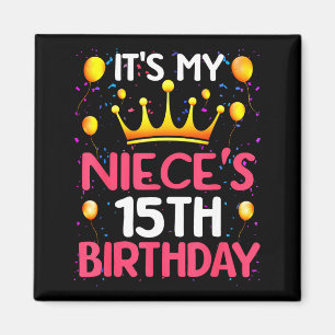 Íman É o 15º aniversário da minha sobrinha Feliz Aniver