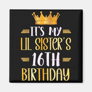 Íman É o 16º aniversário da minha irmãzinha Feliz 16 an