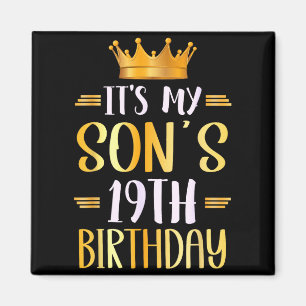 Íman É o 19º aniversário do meu filho Feliz 19 anos