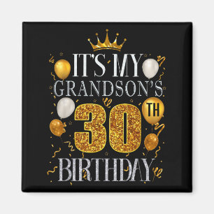 Íman É o 30º Aniversário do meu neto Feliz Aniversário