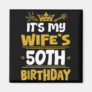 Íman É o 50º Aniversário da Minha Feliz Esposa 1975
