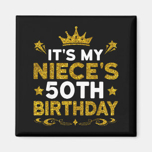 Íman É o 50º aniversário da minha sobrinha Feliz aniver