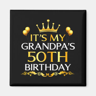 Íman É o 50º Aniversário do Meu Avô Feliz Aniversário 5
