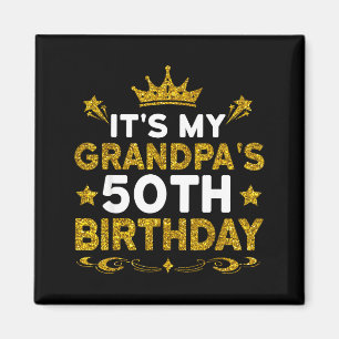 Íman É o 50º Aniversário do Meu Avô Feliz Aniversário 5