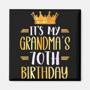 Íman É o 70º aniversário da minha avó Feliz 70 anos _