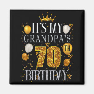Íman É o 70º Aniversário do Meu Avô Feliz Aniversário 7