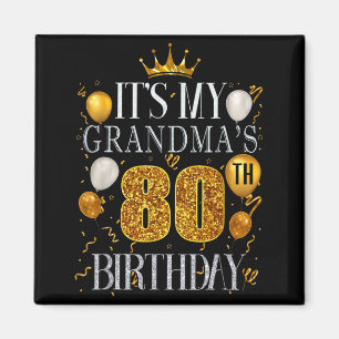 Íman É o 80º aniversário da minha avó Feliz aniversário