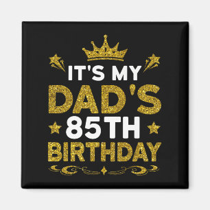 Íman É o 85º aniversário do meu pai Feliz aniversário 8