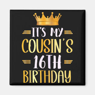 Íman É o Aniversário de 16 Anos do Meu Primo Feliz 16 A