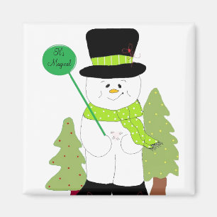 Íman É o Boneco de Neve Mágico